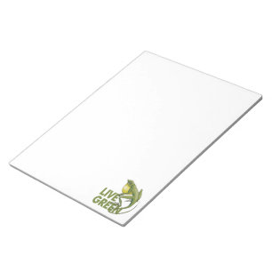 Live Green Notepad