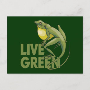 Live Green Postcard