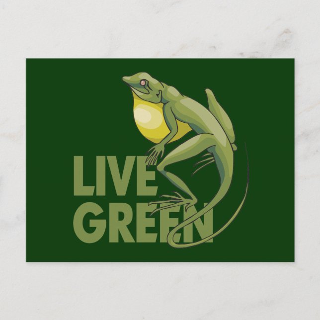 Live Green Postcard (Front)