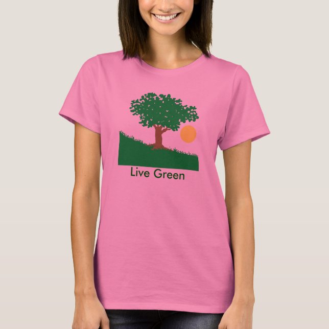 Live Green T-Shirt (Front)