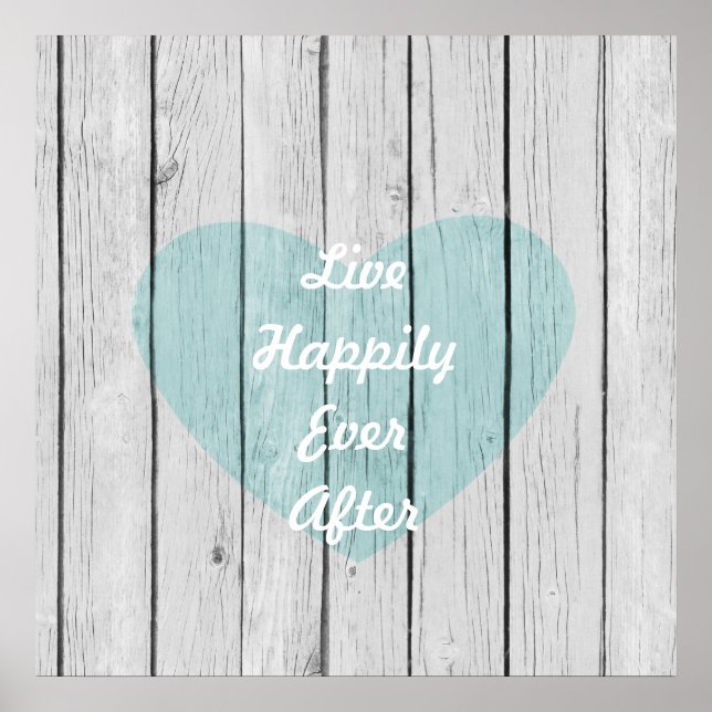 Live Happily Ever After Poster (Front)