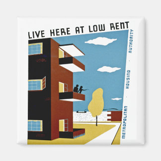 Live Here at Low Rent Magnet