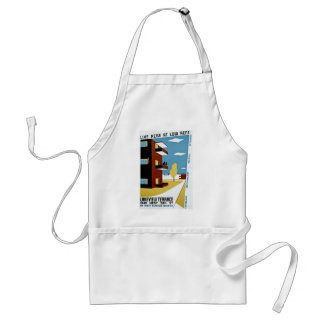 Live Here at Low Rent Standard Apron