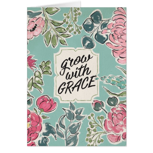 Live in Bloom | Grow With Grace (Front)