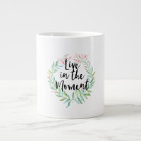 Live in the Moment Jasmine Watercolor Floral