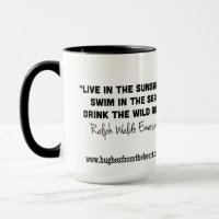 Live in the Sunshine Emerson Quote