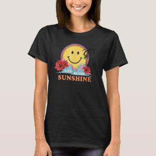 Live In The Sunshine Womens Summer Sunshine Happy T-Shirt