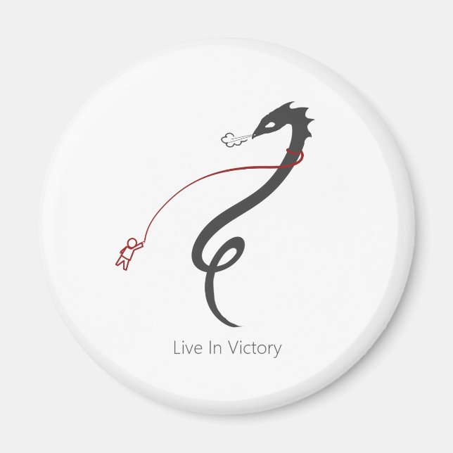 Live In Victory  Magnet (Front)