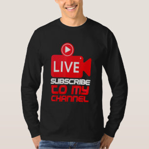 Live Irl Streaming Streamer Creator Blogger 1 T-Shirt