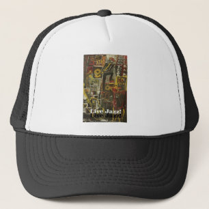 live jazz trucker hat