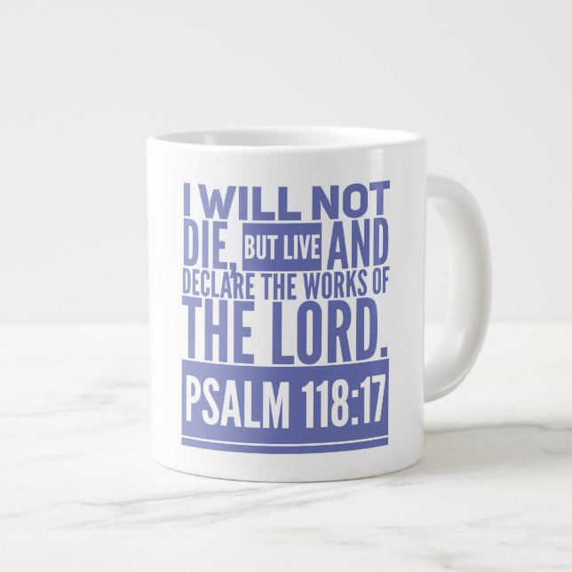 Live  Jumbo Mug (Front Right)