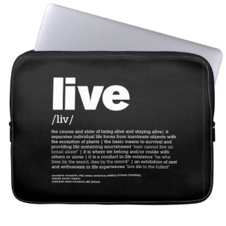 Live Laptop Sleeve
