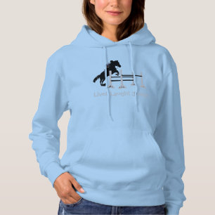 Live! Laugh! Jump! Horse Jumper Hoodie