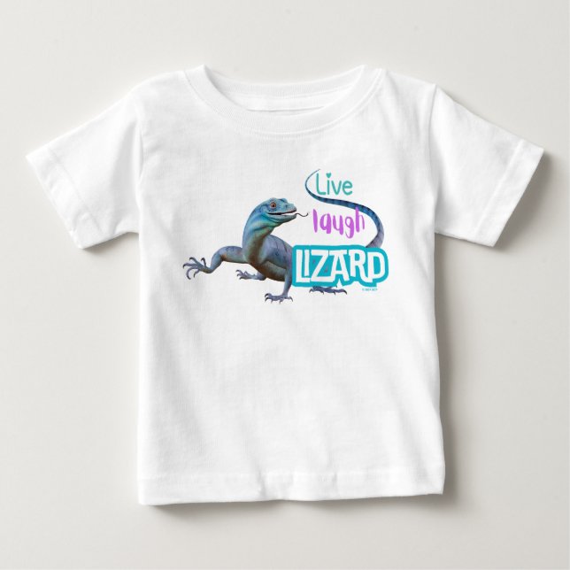 Live Laugh Lizard Baby T-Shirt (Front)