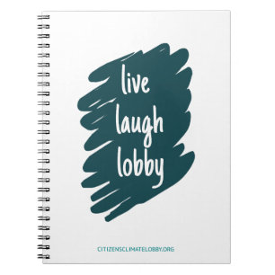 Live Laugh Lobby Notebook