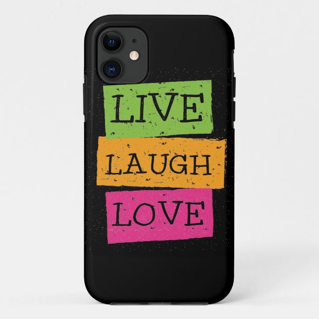 Live Laugh Love 2 Case-Mate iPhone Case (Back)