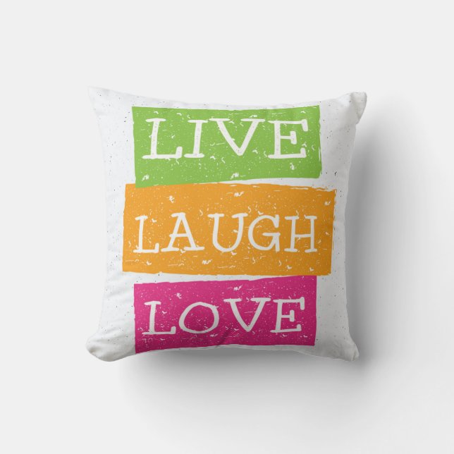 Live Laugh Love 2 Cushion (Front)