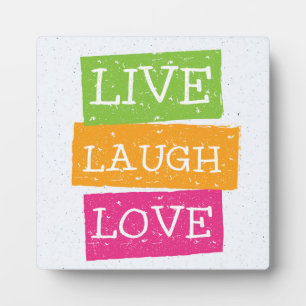 Live Laugh Love 2 Plaque