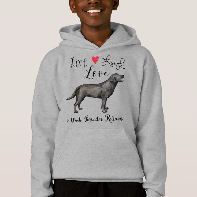 Live Laugh Love a Black Lab (Front)