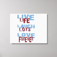 LIVE LAUGH LOVE CANVAS