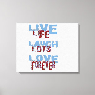 LIVE LAUGH LOVE CANVAS PRINT