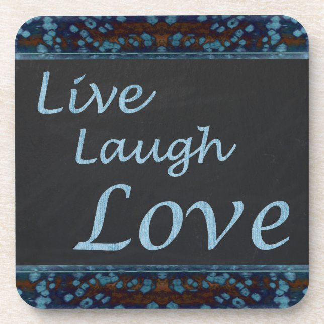 Live Laugh Love Coaster (Front)