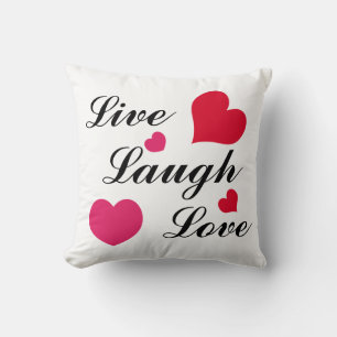 Live, Laugh, Love Cushion
