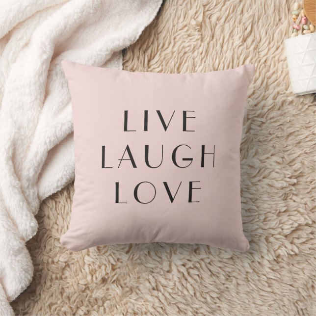 Live Laugh Love Cushion (Blanket)
