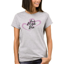 Live Laugh Love Cute Positive Design