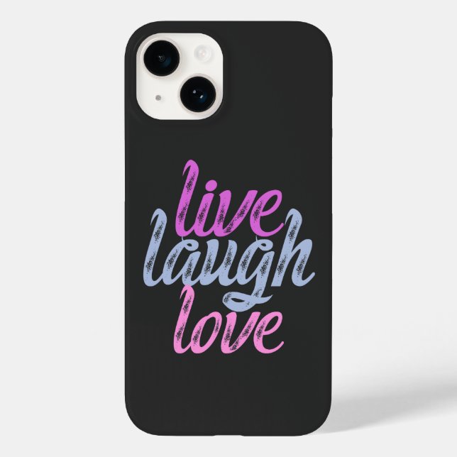 Live Laugh Love - Embrace the Joy Case-Mate iPhone Case (Back)