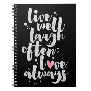 Live Laugh Love - Inspirational Journal
