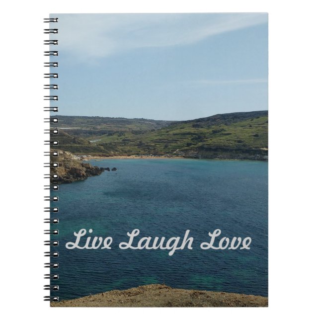 Live laugh love notebook (Front)