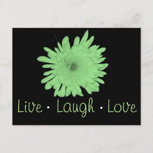 Live Laugh Love Postcard