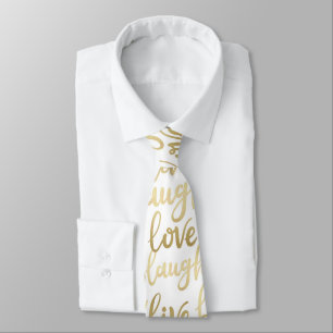 Live Laugh Love Tie