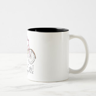Live, Laugh, Love! Two-Tone Coffee Mug