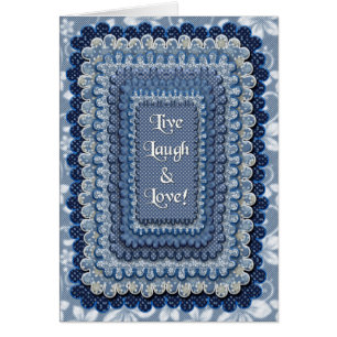 LIVE, LAUGH, LOVE - Wishing Happiness