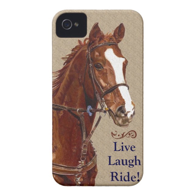 Live Laugh Ride! Horse Case-Mate iPhone Case (Back)