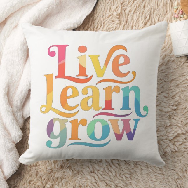 Live Learn Grow Cushion (Blanket)