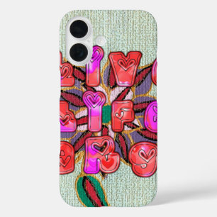 Live Life Large Art Print iPhone 16 Case