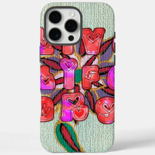 "Live Life Large" Art Print iPhone 16 Pro Max Case