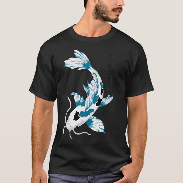 Live Life Like a Fish... Content. T-Shirt (Front)