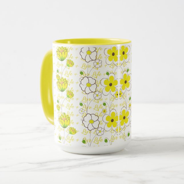 Live Life Mug (Front Left)