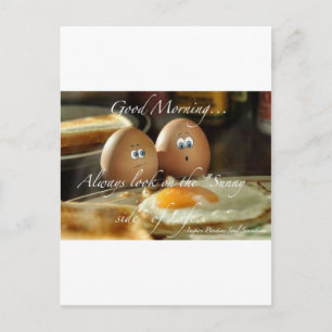Live LIfe on the sunny side Postcard