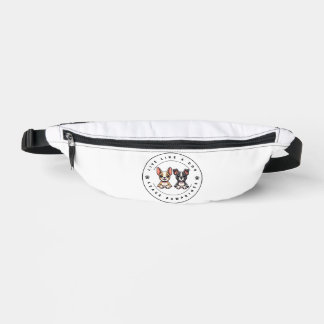 Live Like a Dog Leave Pawprints Bum Bags