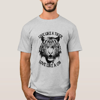 Live Like a Tiger Love Like a Cub T-Shirt