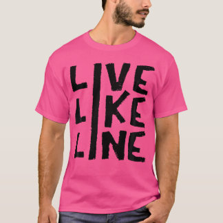 Live Like Line Volleyball Bold Chalk T-Shirt