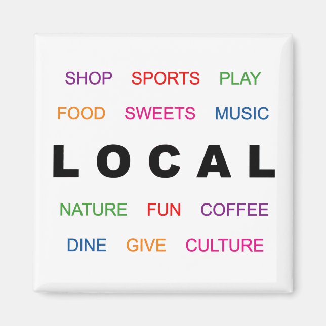 Live Local Magnet (Front)