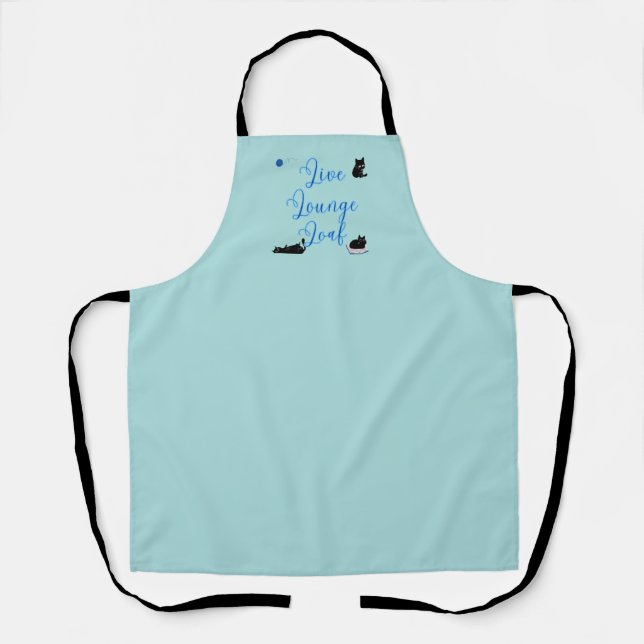  Live Lounge Loaf Cats Apron (Front)