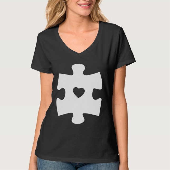 Live Love Accept Autism Awareness Live Love Accept T-Shirt (Front)