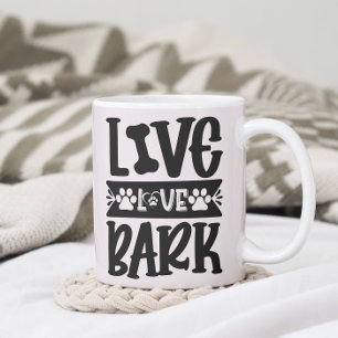 Live Love Bark Coffee Mug